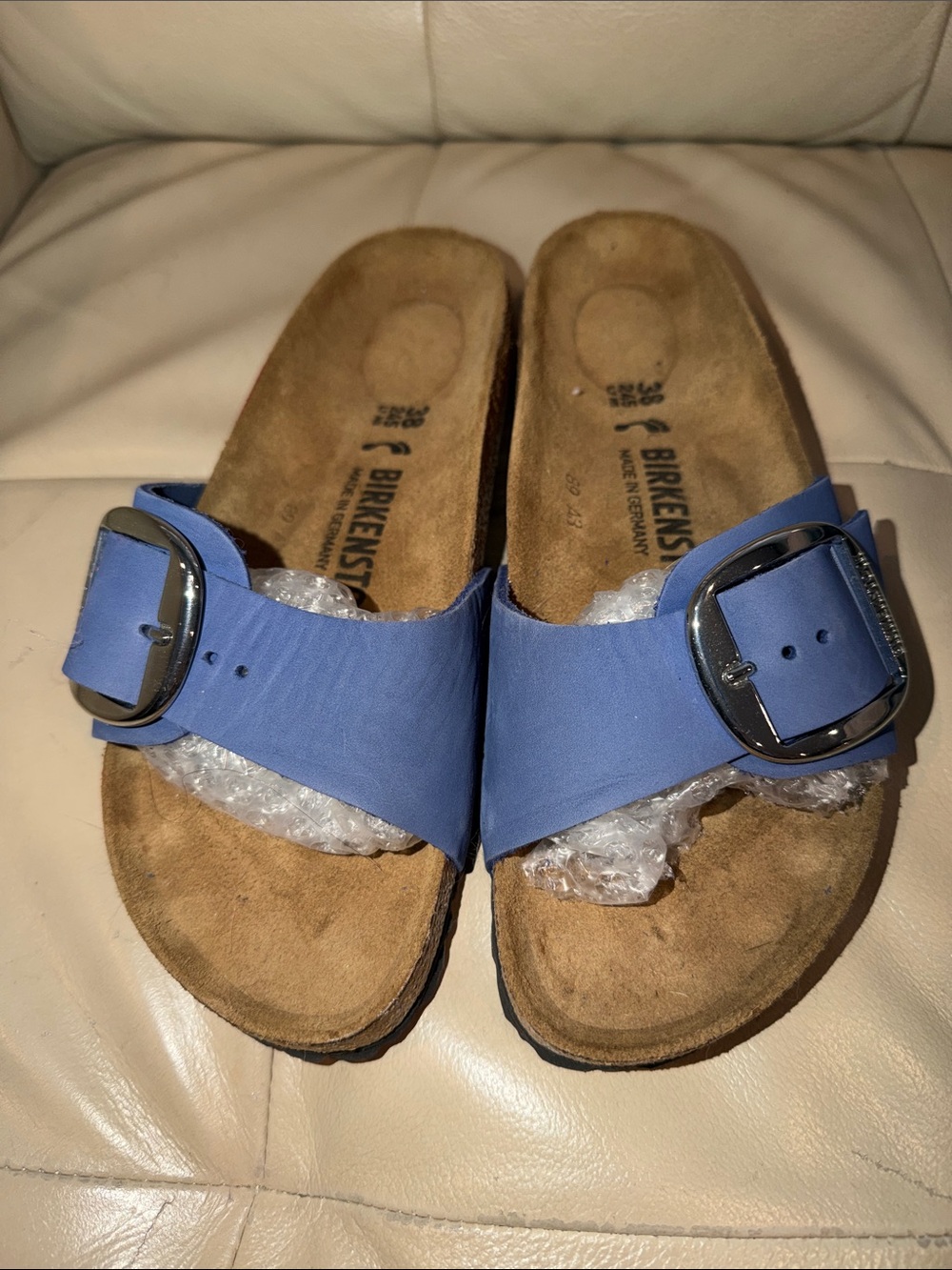Birkenstock Women’s Blue Madrid Sandals